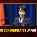 Modi Congratulates Japan PM