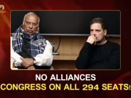 No Alliances — Congress on All 294 Seats!