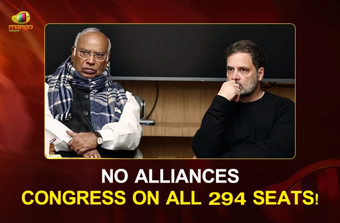 No Alliances — Congress on All 294 Seats! No Alliances — Congress on All 294 Seats!