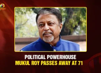 Mukul Roy, Veteran TMC Leader & Former Railway Minister, Dies of Cardiac Arrest