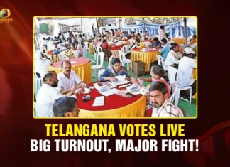 Telangana Votes Live — Big Turnout, Major Fight
