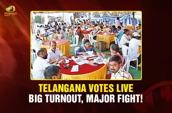 Telangana Votes Live — Big Turnout, Major Fight Telangana Votes Live — Big Turnout, Major Fight