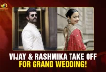 Rashmika Mandanna & Vijay Deverakonda Jet to Udaipur — Wedding Buzz Hits Fever Pitch! Vijay & Rashmika Take Off for Grand Wedding
