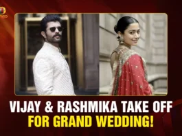 Vijay & Rashmika Take Off for Grand Wedding