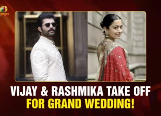 Vijay & Rashmika Take Off for Grand Wedding