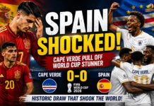 Cape Verde Stuns Spain with Gritty 0-0 Draw in FIFA World Cup Group H Clash