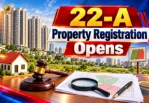 Telangana Allows Registration of Eligible 22-A Properties