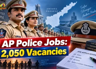 AP Police Recruitment 2026: Notification Out for 2,050 SI and Constable Posts