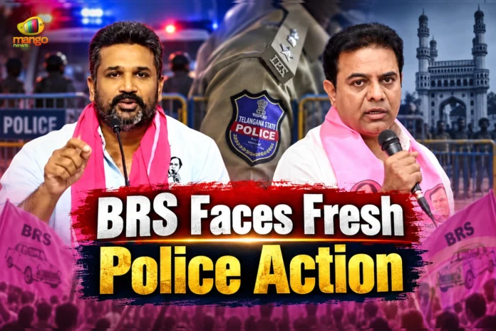 BRS Faces Fresh Police Action