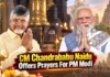 CM N. Chandrababu Naidu Offers Prayers for PM Modi in Varanasi