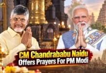 CM N. Chandrababu Naidu Offers Prayers for PM Modi in Varanasi