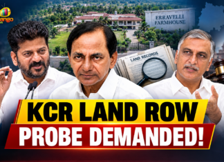 KCR Farmhouse Land Row Takes New Turn as BRS MLA Harish Rao Demands Judicial Probe