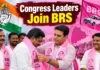 Several Congress Leaders Join BRS in Rajendranagar as KTR Welcomes Them