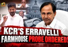 CM Revanth Reddy Orders Probe Into BRS Chief KCR’s Erravelli Farmhouse