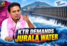 Jurala Water Row Explodes: KTR Demands Release for Farmers, Slams BRS Detentions