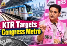 KTR Accuses Congress of Derailing Hyderabad Metro Expansion
