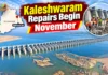 Kaleshwaram Barrage Repairs to Begin by Mid-November, Says Telangana Minister