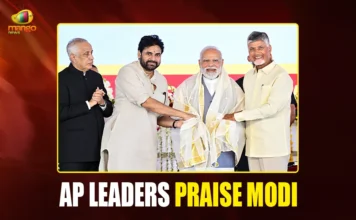 Chandrababu, Pawan Kalyan Congratulate PM Modi On 25 Years