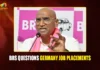 BRS Questions Telangana’s Overseas Job Scheme