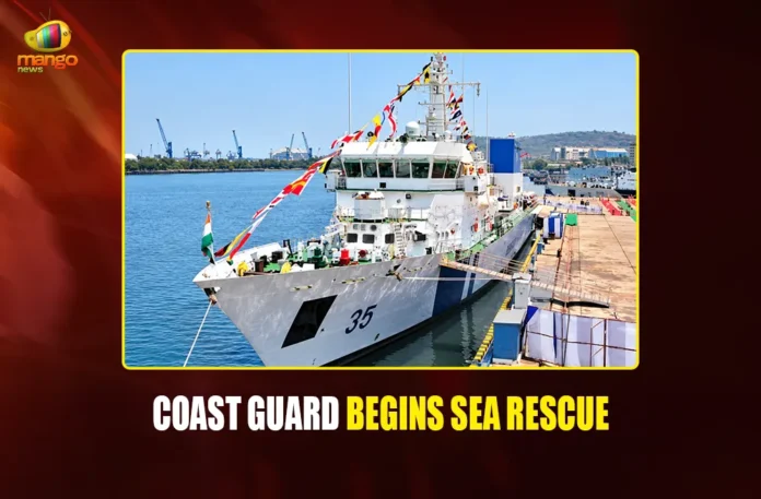 Coast Guard Begins Sea Rescue webp