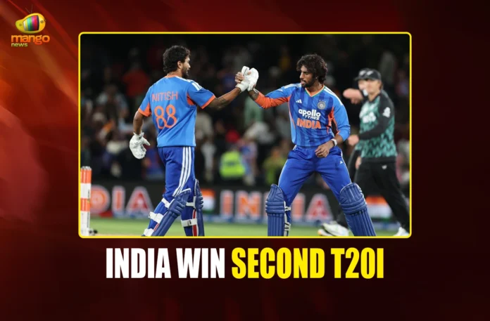 INDIA WIN SECOND T20I mango newes PORTAL