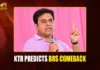 KTR Predicts BRS Return to Power, Challenges Congress on Local Polls