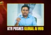KTR Calls for Hyderabad to Become Global AI Hub