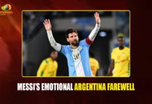 Lionel Messi Ends Argentina Farewell With Goal in 3-0 Win