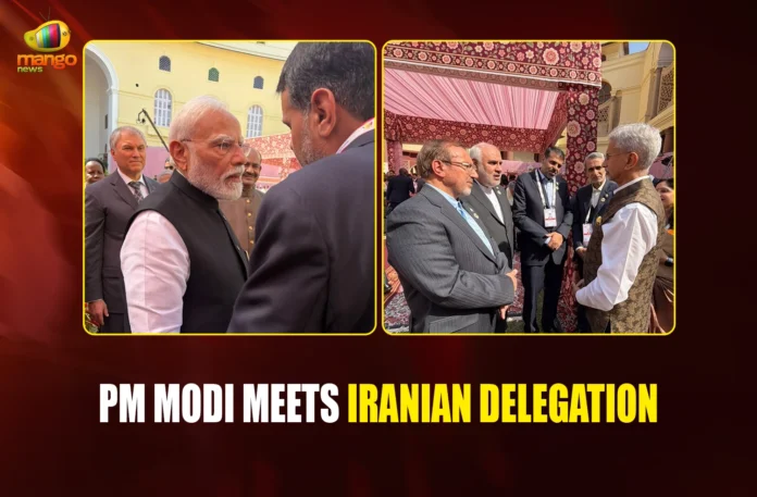 PM MODI MEETS IRANIAN DELEGATION mango newes PORTAL