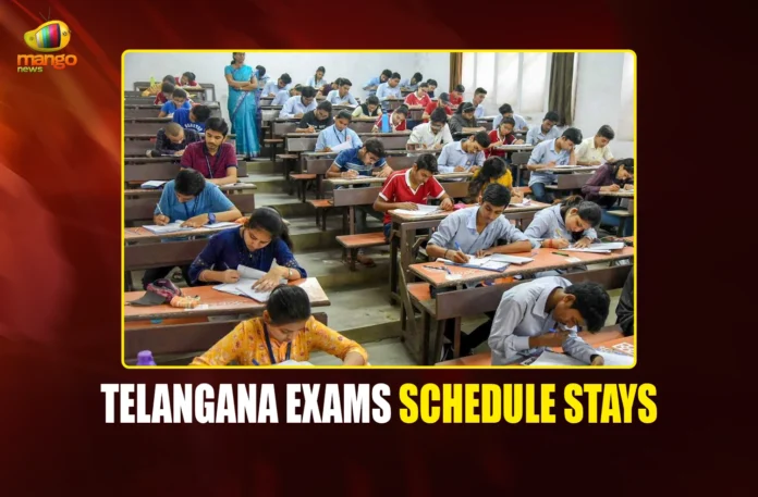 Telangana Exams Schedule Stays mango newes PORTAL