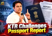 KTR Sends Legal Notice Over Passport Report