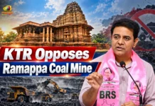 KTR Opposes Coal Mine Near Ramappa Temple